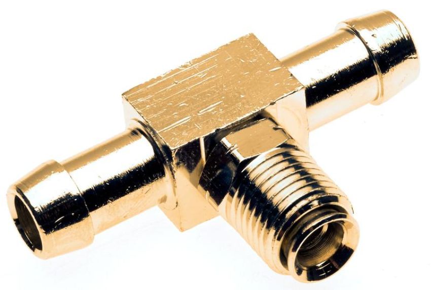 GATES G37503-0605 Male SAE Inverted Flare Swivel - 45 (Single Bead)