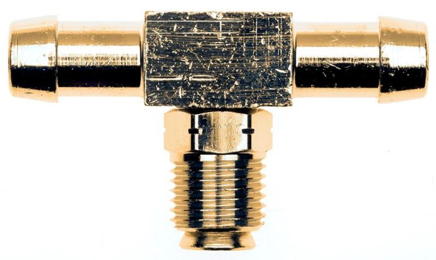 GATES G37503-0605 Male SAE Inverted Flare Swivel - 45 (Single Bead)