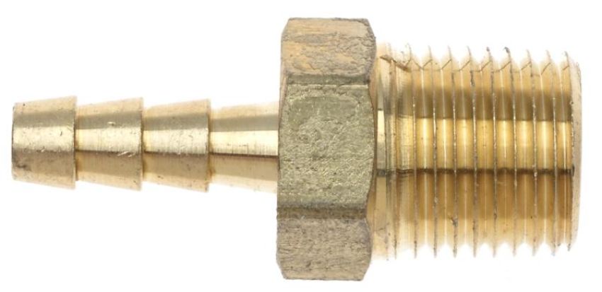GATES G38100-0202 Male Pipe NPTF with Cone Seat (Barb Stem)