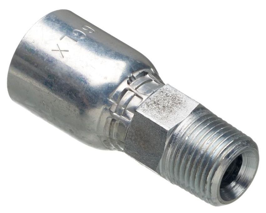 GATES G44100-0604 Male Pipe (NPTF 30 Cone Seat) (GLX)