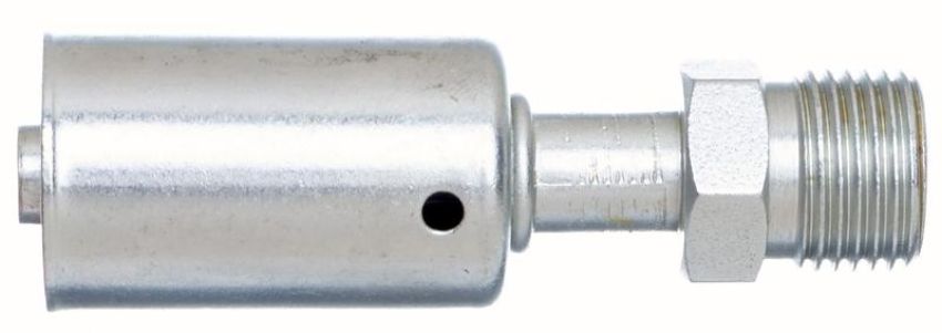 GATES G45597-1010 Male Inverted O-Ring - Aluminum (PolarSeal ACA)