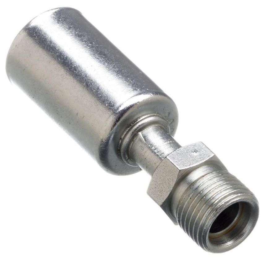 GATES G45597-1212 Male Inverted O-Ring - Aluminum (PolarSeal ACA)