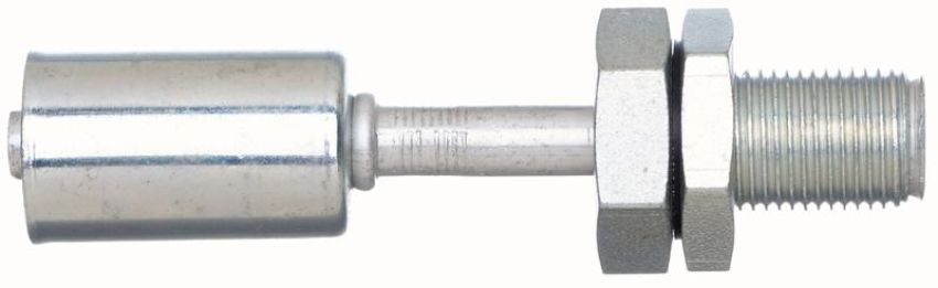 GATES G45600-1010 Male Inverted O-Ring Bulkhead - Aluminum (PolarSeal ACA)