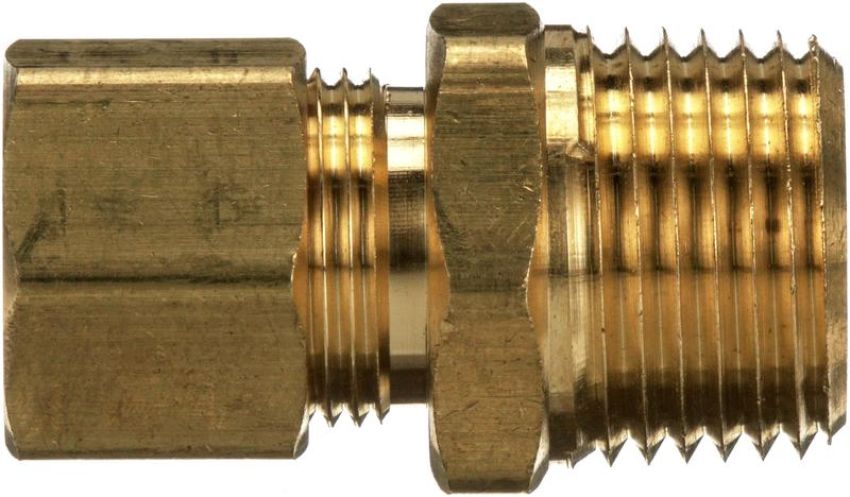 GATES G55100-0201 Copper Tubing Industrial to Male Pipe (Copper Tubing Industrial Compression)