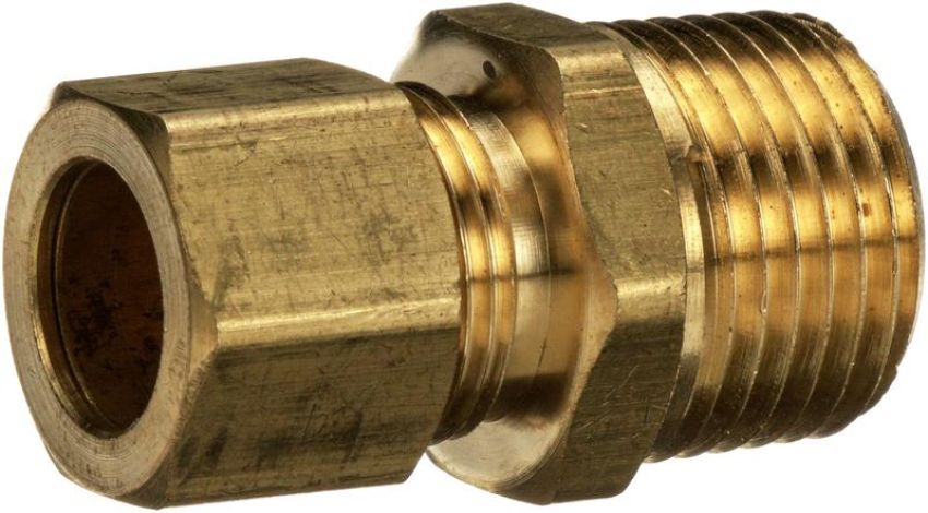 GATES G55100-0302 Copper Tubing Industrial to Male Pipe (Copper Tubing Industrial Compression)