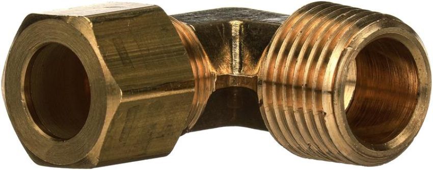 GATES G55104-0202 Copper Tubing Industrial to Male Pipe - 90 (Compression)