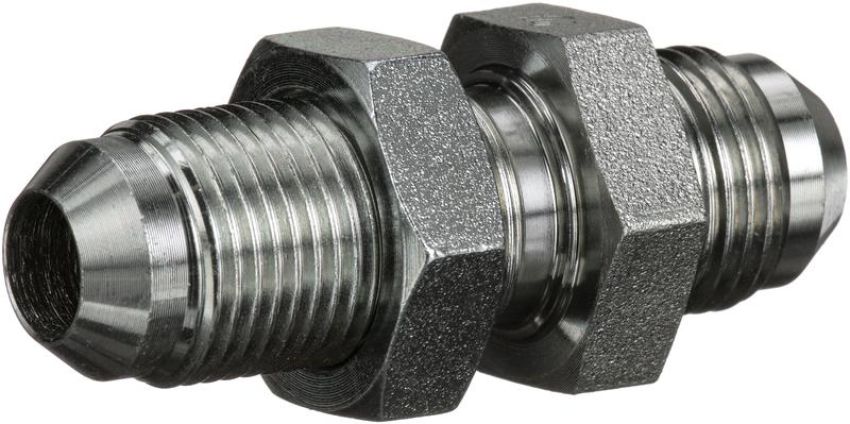 GATES G60445-1616 Male JIC 37 Flare to Male JIC 37 Flare Bulkhead (SAE to SAE)