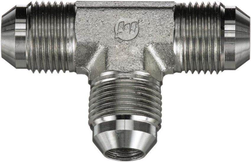 GATES G60469-0505 Male JIC 37 Flare Tee (SAE to SAE)