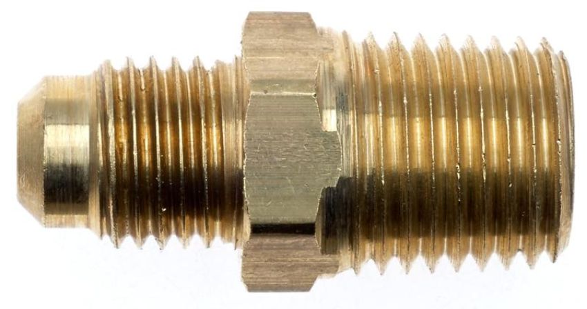 GATES G60650-0404 Male SAE 45 Flare to Male Pipe (SAE Flare)