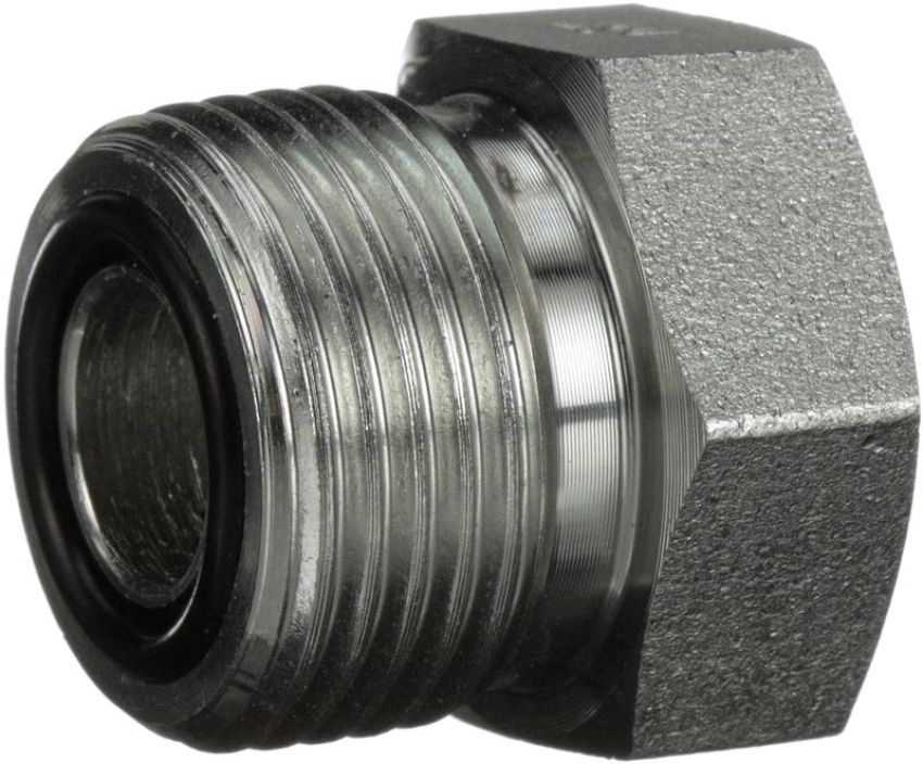 GATES G60702-0004 Male Flat-Face O-Ring Plug (SAE to SAE)