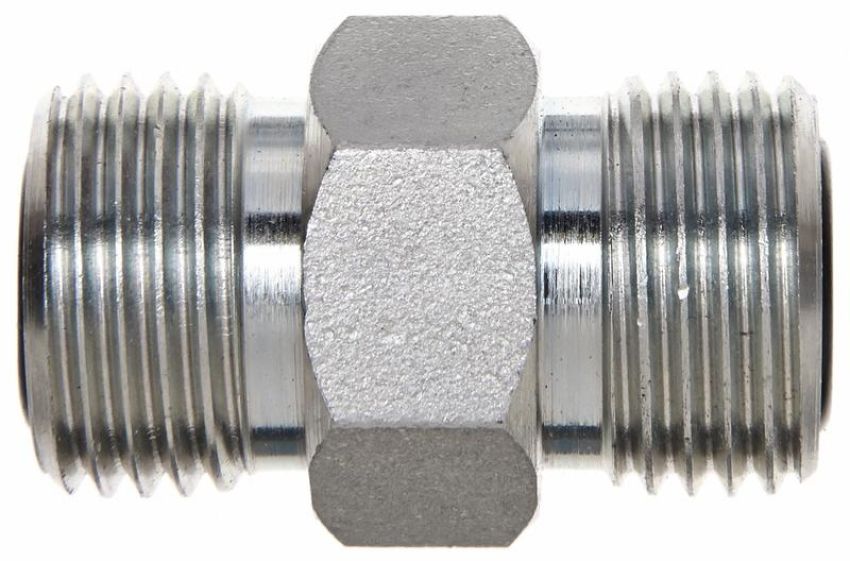 GATES G60705-0606 Male Flat-Face O-Ring to Male Flat-Face O-Ring (SAE to SAE)