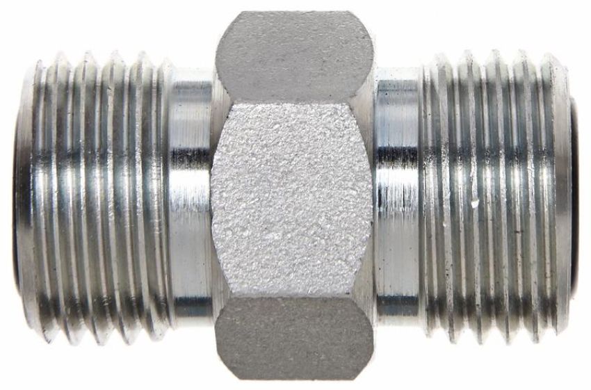GATES G60705-1010 Male Flat-Face O-Ring to Male Flat-Face O-Ring (SAE to SAE)