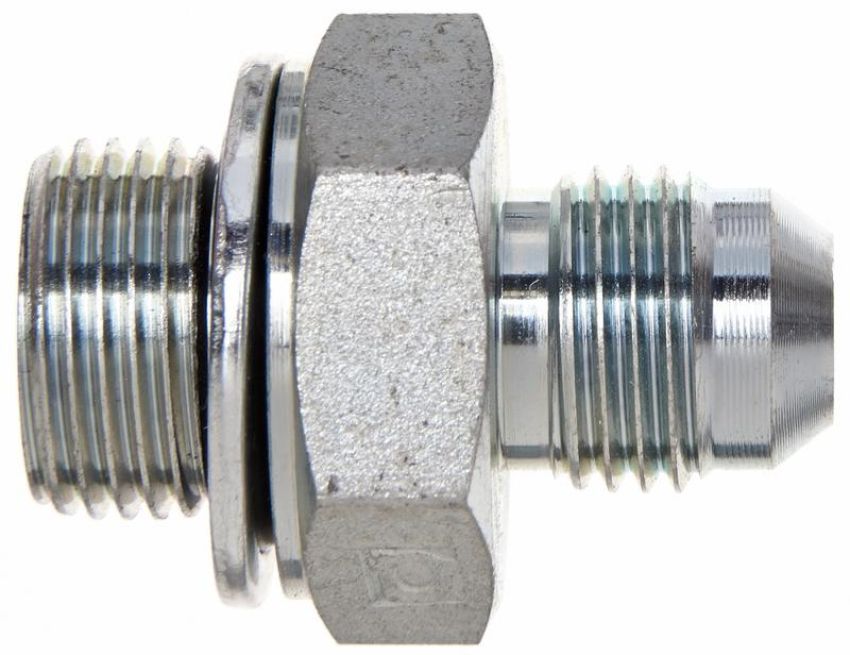 GATES G62450-2424 Male British Standard Pipe Parallel with O-Ring to Male JIC 37 Flare