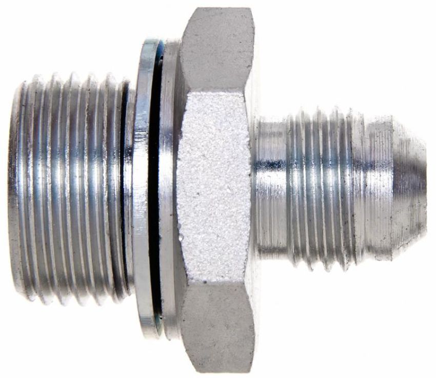 GATES G63650-1206 Male DIN 24 Cone - Heavy Series to Male JIC 37 Flare (Metric Conversion)
