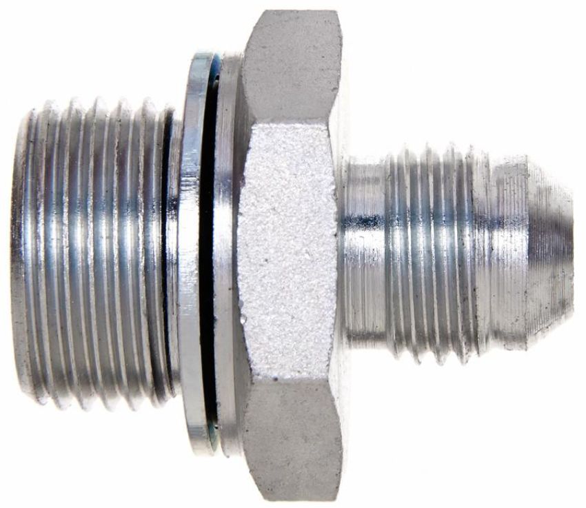GATES G63650-2012 Male DIN 24 Cone - Heavy Series to Male JIC 37 Flare (Metric Conversion)