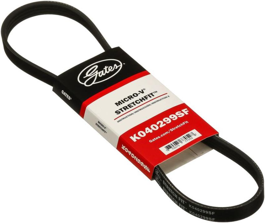 GATES K040299SF Stretch Fit Micro-V Serpentine Drive Belt