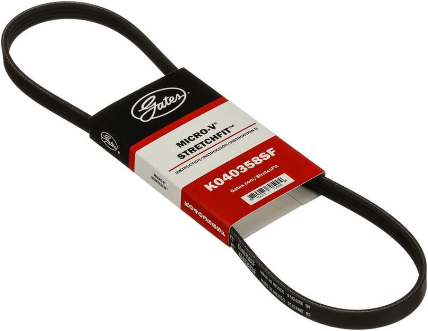 GATES K040358SF Stretch Fit Micro-V Serpentine Drive Belt