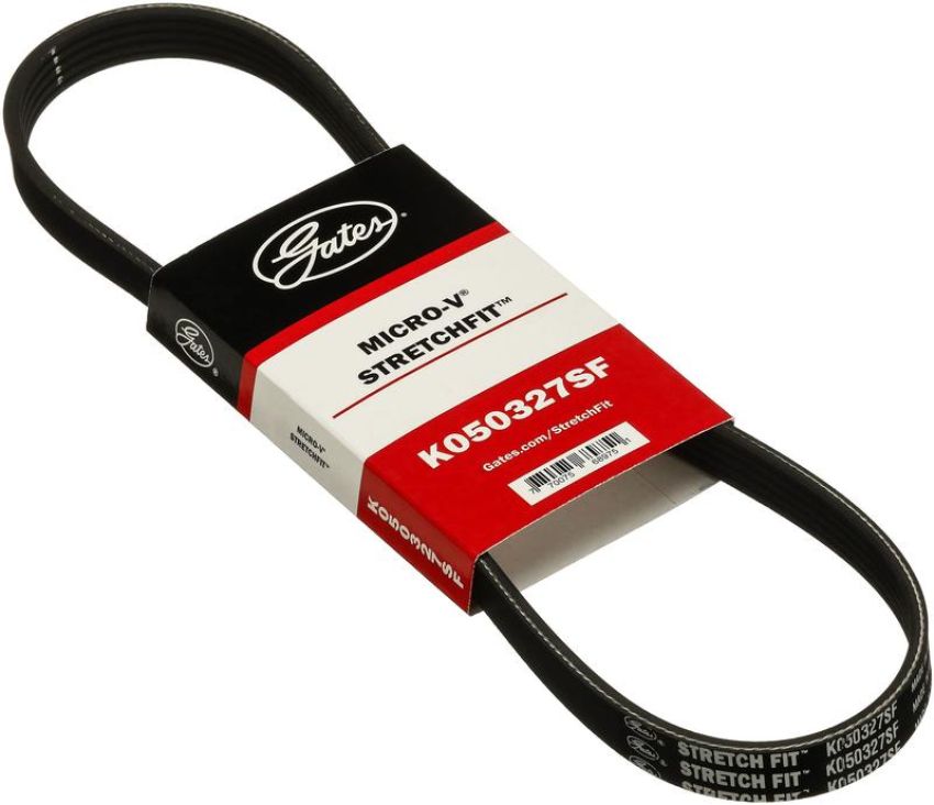 GATES K050327SF Stretch Fit Micro-V Serpentine Drive Belt