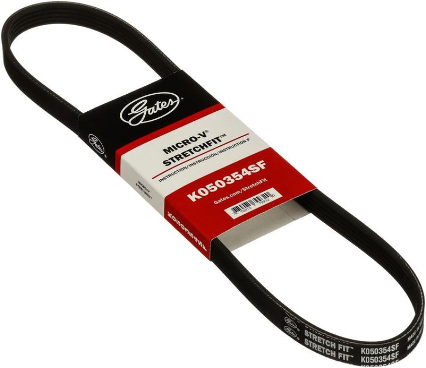GATES K050354SF Stretch Fit Micro-V Serpentine Drive Belt