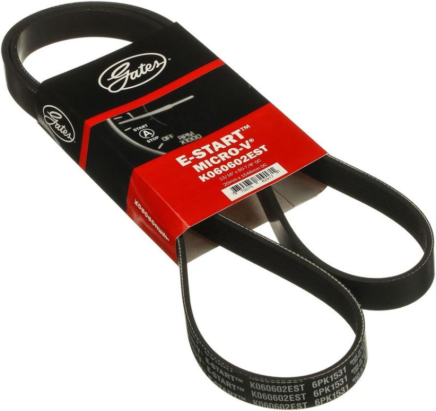 GATES K060602EST E-Start Micro-V Serpentine Drive Belt