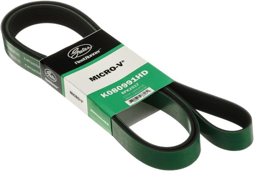 GATES K080991HD FleetRunner Heavy-Duty Micro-V Serpentine Drive Belt