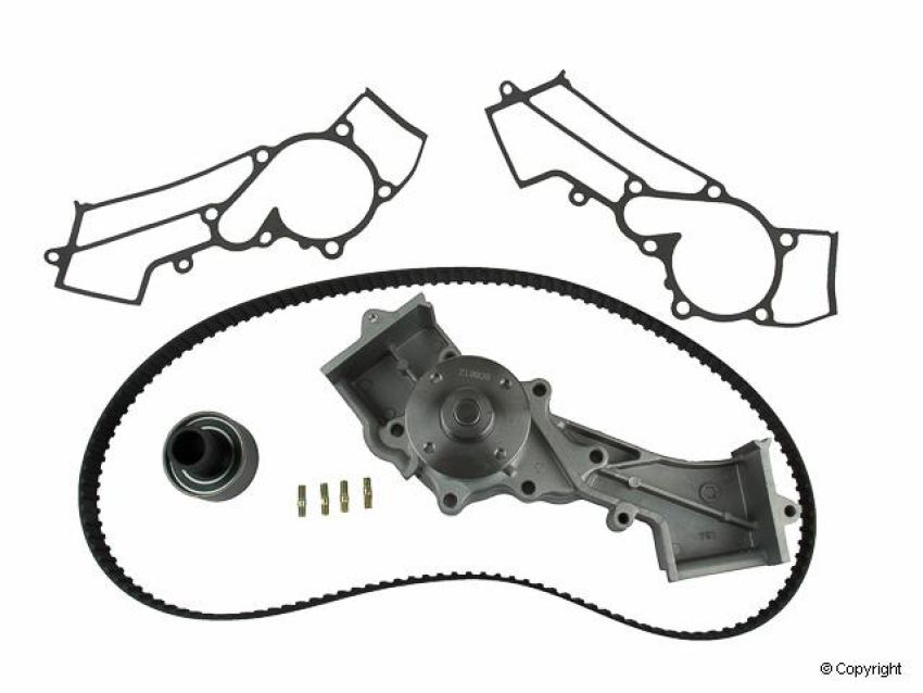 GATES TCKWP104B PowerGrip Premium Timing Component Kit with Water Pump (TCKWP)