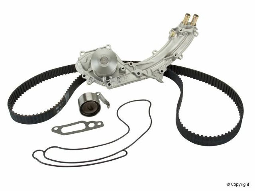 GATES TCKWP193 PowerGrip Premium Timing Component Kit with Water Pump (TCKWP)