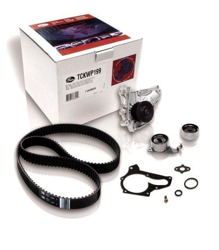 GATES TCKWP199 PowerGrip Premium Timing Component Kit with Water Pump (TCKWP)