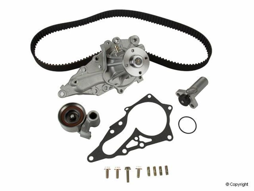 GATES TCKWP215 PowerGrip Premium Timing Component Kit with Water Pump (TCKWP)