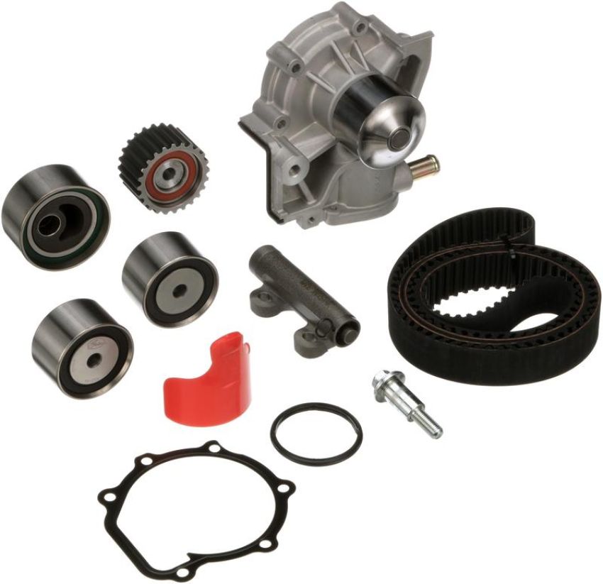 GATES TCKWP254 PowerGrip Premium Timing Component Kit with Water Pump (TCKWP)