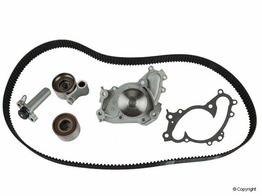 GATES TCKWP257 PowerGrip Premium Timing Component Kit with Water Pump (TCKWP)