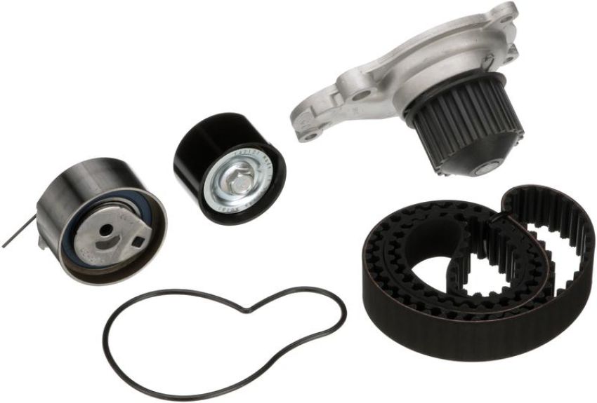 GATES TCKWP265 PowerGrip Premium Timing Component Kit with Water Pump (TCKWP)