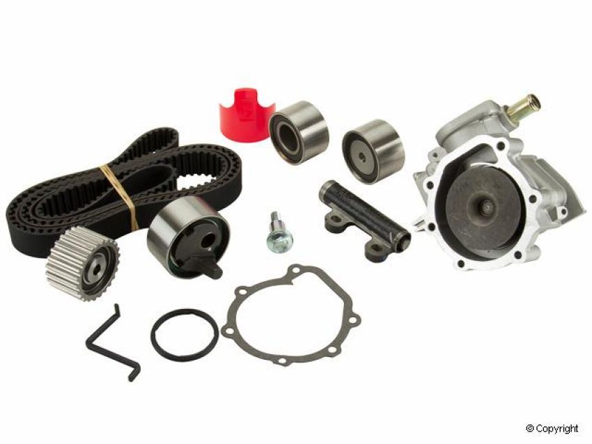 GATES TCKWP277B PowerGrip Premium Timing Component Kit with Water Pump (TCKWP)