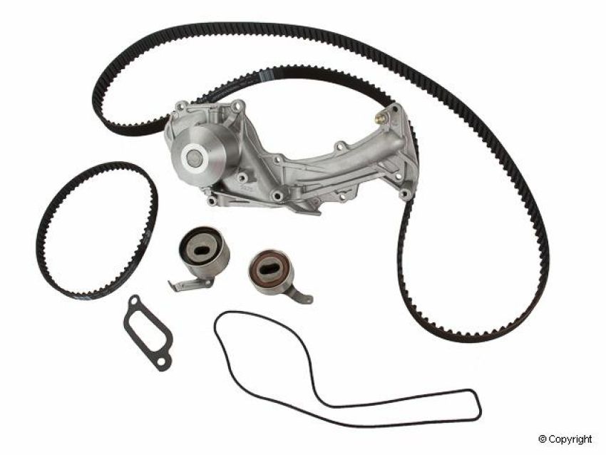 GATES TCKWP279 PowerGrip Premium Timing Component Kit with Water Pump (TCKWP)