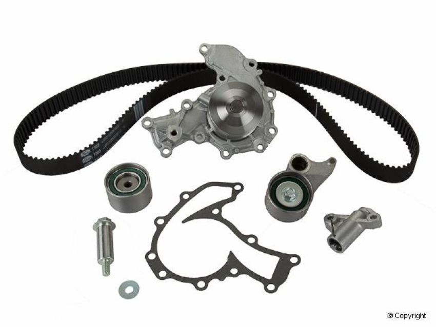 GATES TCKWP303 PowerGrip Premium Timing Component Kit with Water Pump (TCKWP)