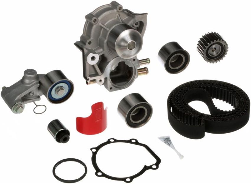 GATES TCKWP328AN PowerGrip Premium Timing Component Kit with Water Pump (TCKWP)