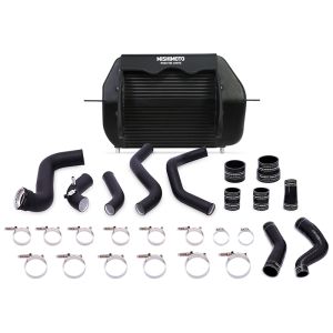 Mishimoto MMINT-F150-11KBBK 2011-2014 Ford F-150 EcoBoost Black Intercooler w/ Black Pipes
