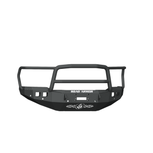 Road Armor 4192F5B 19-20 Ram 2500 Stealth Front Winch Bumper w/Lonestar Guard/6 Sensor Holes - Tex Blk