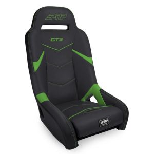 PRP Seats A7301-PORXP-W PRP GT3 Suspension Seat - Black/Green