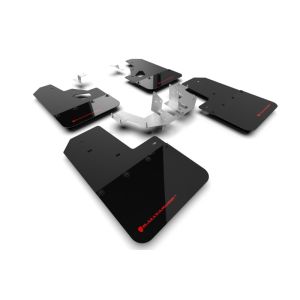 Rally Armor MF85-RR-PL-RD Black Mud Flap/Red Logo