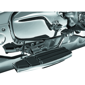 Kuryakyn 4038 Driver Floorboard Kit 01-17 GL1800 Chrome