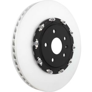 Brembo 09.A665.13 Premium Floating Two Piece UV Coated Vented Drilled And Slotted Brake Rotor