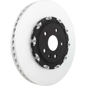Brembo 09.A665.23 Premium Floating Two Piece UV Coated Vented Drilled And Slotted Brake Rotor