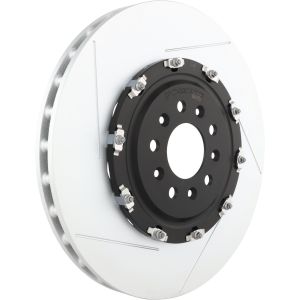 Brembo 09.B324.13 Premium Floating Two Piece UV Coated Vented Drilled And Slotted Brake Rotor