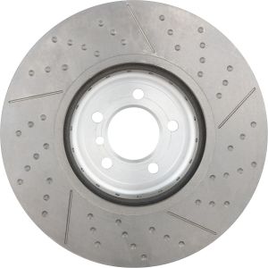 Brembo KT00B73 Brembo ceramic brake pad and composite PVT drilled and slotted brake disc kit