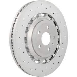Brembo 09.D174.43 Premium Dual Cast Vented Drilled/Grooved UV Coated Brake Rotor