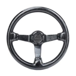 NRG Forged Carbon Fiber Steering Wheel (350mm / 3in. Deep)