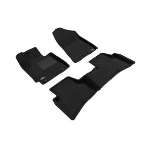 3D Maxpider 16-18 Hyundai Tucson Elegant 1st 2nd Row - Floor Mat Set (Black)