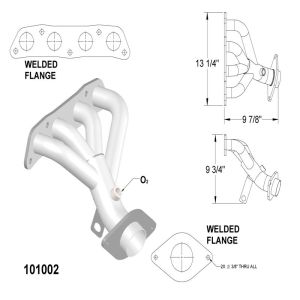OEM Industries 101002 EXHAUST MANIFOLD