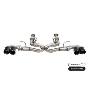 CORSA Performance 21102CFBLK Corsa 20-24 Chevrolet Corvette C8 RWD 3in Xtreme Cat-Back Exhaust w/4.5in Carbon Fiber BlackPVD Tip